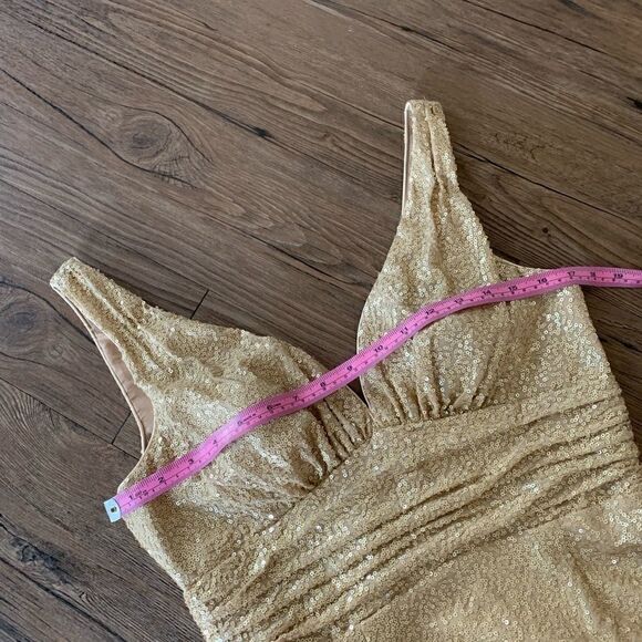 New Gorgeous Chiffon Sequins Cocktail Dress - Picture 11 of 15